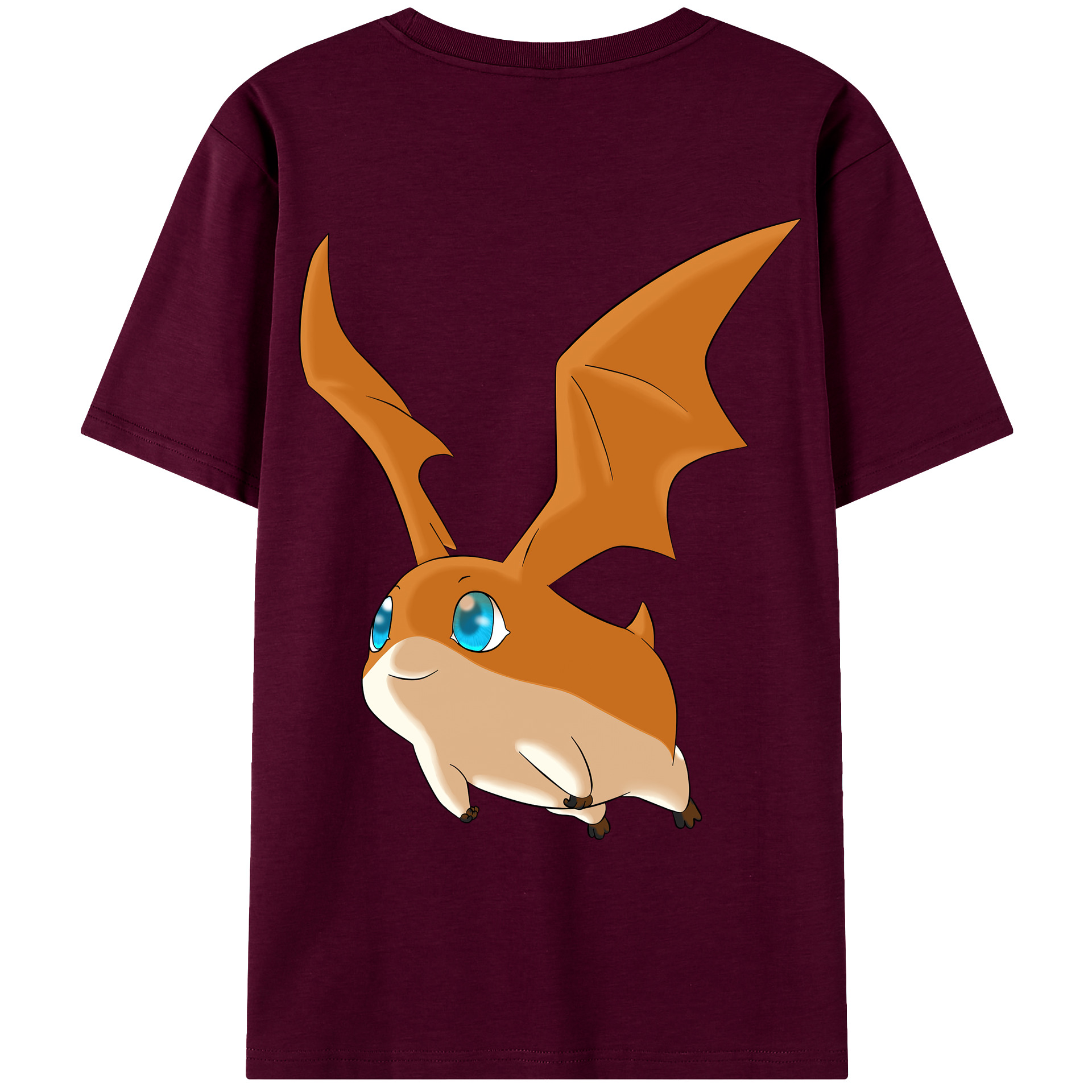 （画像用） Digimon デジタルモンスター/デジモン レディース半袖Tシャツ(バックプリント)